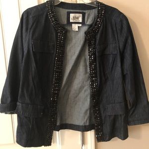 - Women’s blue Jean jacket